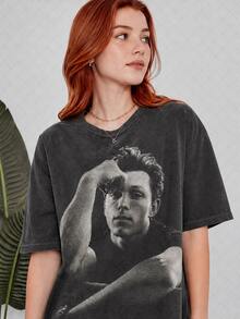 Women T-Shirts - 黑色 - 查看 4