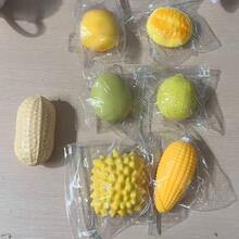1pc Handmade Crispy Mango Stress Ball Squeeze Toy, Color-Changing Mango Squishy Stress Relief Ball, ASMR Sensory Stress Relief Toy - Multicolor - View 9