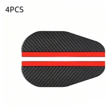 2pcs/4pcs Car Rearview Mirror Rain Covers, Thickened Carbon Fiber Texture Rain Guards, Enhanced Clear Visibility, Reinforced Edges Durable Protection, Suitable For Rainy Day Driving, Off-Road Travel, Daily Vehicle Protection, Great Gift For Friends - Thickened Carbon Fiber Rain Eyebrow One Pair - View 15