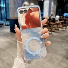 Casing Ponsel Lipat Magnetik 1 buah untuk Wanita, Desain Gradien Lucu, Kompatibel dengan Galaxy Z Flip7, Ringan, Tipis, Anti Jatuh, Pelindung Smartphone Tahan Guncangan, Kompatibel dengan Galaxy Z Flip6, Z Flip5, Moto Razr 60/Razr 60 Ultra/Razr 50/Razr 50 Ultra, Cocok untuk Hadiah Ulang Tahun, Wisuda, dan Kembali ke Sekolah - MultiWarna - View 40