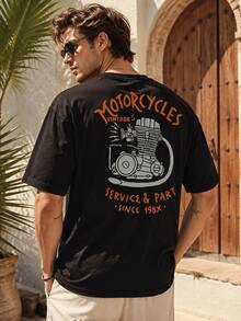 Men Swim Cover-Ups - Black - View 1
