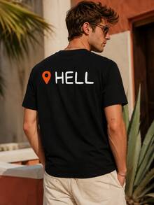 Men Swim Cover-Ups - Black - View 1