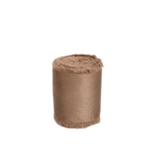1 Roll Silk Satin Frayed Edge Ribbon For Crafts, Wedding Invitation Decoration, Gift Wrapping 1.5inch X 4.5m - View 17