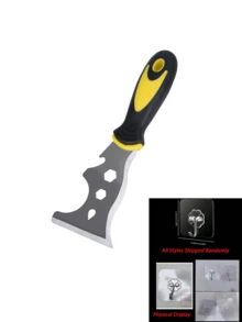 15-In-1 Multi-Function Paint Scraper Tool, Putty Knife With Non-Slip Ergonomic Handle, Caulk Remover, Suitable For Wallpaper, Paint Residue, Tile Installation And Home Renovation - Multicolor - View 11