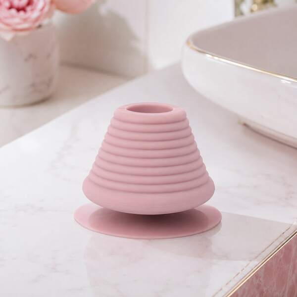 1pcs Universal Silicone Drain Plugs, Flexible Anti-Odor Sink & Bathtub Stoppers With Suction Base, Reusable Bathroom Drain Covers For Bathtub, Washbasin, Mop Sink & Home Use
