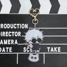 1pc/3pcs/6pcs Cartoon Anime Keychain, Suitable For Back To School Backpack Key Decoration, Halloween, Party Decoration, Holiday Decoration, Car Pendant, Party Gift, Back To School Gift, Perfect Gift For Fans. - Multicolor - View 9