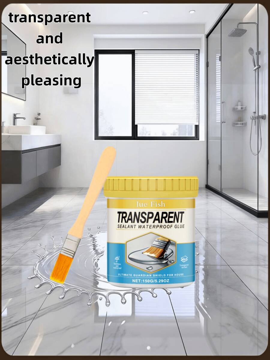 Transparent Waterproof Sealant, Invisible Waterproof Leak-Proof Wear-Resistant Sealant, Provides Long-Lasting Protection Against Water Damage, Common Household Use, Convenient And Fast, Practical Gift For Family And Friends