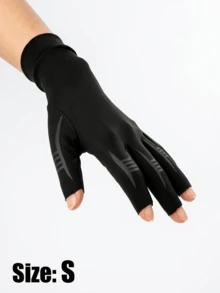 1 Pair Unisex Compression Fingerless Gloves With Non-Slip Knuckle Support, Suitable For Sleep, Typing, Driving And Fitness, Relieve Morning Stiffness - Multicolor - View 22