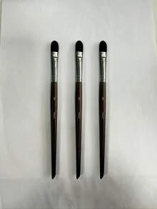 1支錐形細節眼影刷，小眼影眼線眼部細節化妝刷，馬毛玫瑰木銅管 - 彩色 - 查看 8