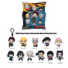 Aniplex Official Infinity Castle Blind Bag Keychain Figural Bag Clip Mystery Pack, Backpack Charm Pendant Halloween Christmas Birthday Gift For Teens Adults Anime Fans Random 1Pc Party Favors - Multicolor - View 3