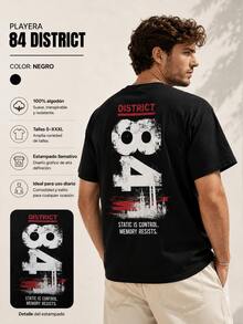 Men Swim Cover-Ups - Black - View 3