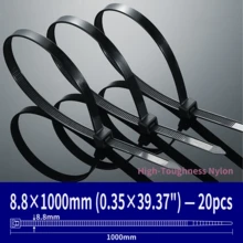 Nylon Cable Tie, Self-Locking Zip Tie, Multiple Sizes Available - Self-locking Nylon Cable Ties - View 17
