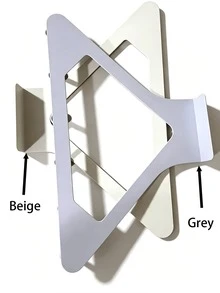 No-Drill Door Hanging Storage Rack Door Hook Multi-Function Space-Saving Vertical Storage Hook Suitable For Bathroom Bedroom Entryway Sturdy Door Back Coat Rack Room Decor Home Decor Bedroom Decor Christmas Bathroom Accessories - Multicolor - View 4