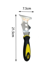 15-In-1 Multi-Function Paint Scraper Tool, Putty Knife With Non-Slip Ergonomic Handle, Caulk Remover, Suitable For Wallpaper, Paint Residue, Tile Installation And Home Renovation - Multicolor - View 8
