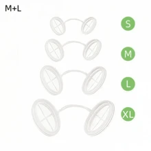 4 Sizes/Nose Mask Set With Invisible Filter, Blocks Dust, Pollen And Smog, Filters Exhaled Air; Simple Insert Design, Easy To Wear And Remove, Soft And Discreet Comfort, Suitable For Daily Use; 4 Sizes Fit Various Nose Shapes, Travel Nose Mask - Multicolor - View 23