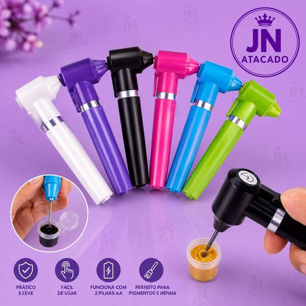 Mini Mixer Misturador De Pigmentos Henna Sobrancelhas Tatoo