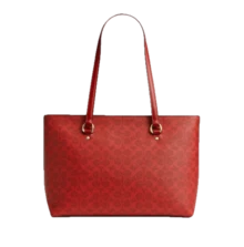 Coach Women's Station Tote Bag - 赤紅 - 查看 5