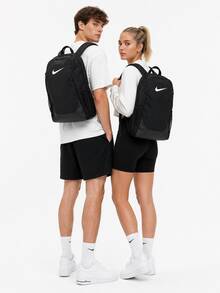 Nike New Unisex Sports Backpack For Outdoor Travel, Student School Bag, Laptop Bag, Size: 460*310*180mm - Black - View 2