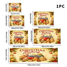 1pc Christmas Theme Kitchen Dish Drying Mat, Coffee Machine Mat, Absorbent Quick-Drying Tabletop Protector, Vintage Gingerbread Man Hot Drink Pattern, Suitable For Baking Studio, Home Christmas Dining Table, Holiday Atmosphere Table Decor, Home Gift - XYLSD-942 - View 16