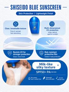 Shiseido Losion Tabir Surya Baru untuk Musim Panas SPF50+ Tahan Air dan Keringat Ukuran Portabel untuk Perjalanan (2 buah) - 15ml*2 - View 4