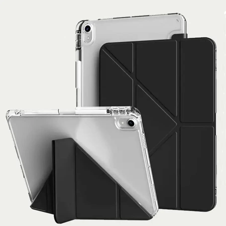 Protective Case For Matepad SE11 Tablet, Matepad Protective Cover, High Transparency Acrylic Back Panel, Smart Tablet Protective Case, Multi-Fold Multi-Angle Stand, Compatible With Redmi Pad2/Pad SE 11-Inch Tablet Protective Case, A16 Protective Case, Compatible With IPad 11th Gen Protective Case, Compatible With IPad Air 11-Inch Tablet Protective Case, 10th Gen Tablet Protective Case