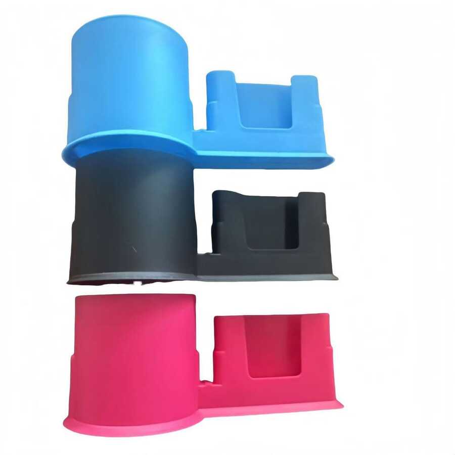 2-In-1 Surfboard Phone Holder & Drink Cup Holder, Universal Phone Mount With Elastic Rope Portable Storage Rack For SUP Paddle Board, Kayak, Canoe, Surfing, Boating & Water Sports - Multicolor - View 1