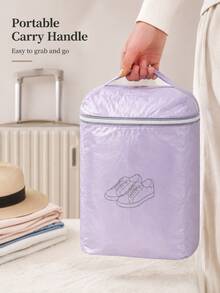 Portable Shoe Storage Bag, Dust-Proof Shoe Cover And Drawstring Travel Shoe Bag, Suitable For Organizing Sneakers, High Heels And Slippers, Ideal For Home Closet Storage, Business Trips, Vacations And Dorm Life, Unisex Travel Essential - One Size - View 16