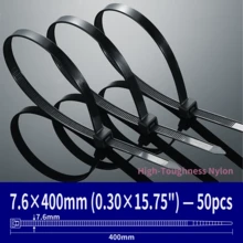 Nylon Cable Tie, Self-Locking Zip Tie, Multiple Sizes Available - Self-locking Nylon Cable Ties - View 23