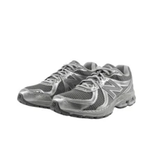New Balance 860 百搭舒適 耐磨透氣 低筒 休閒鞋 男女同款 灰銀色 - 灰色 - 查看 3