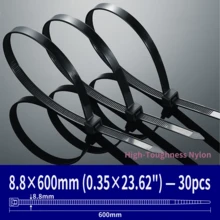 Nylon Cable Tie, Self-Locking Zip Tie, Multiple Sizes Available - Self-locking Nylon Cable Ties - View 44