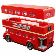 LEGO Building Blocks 40953 London Double Decker Bus Building Blocks - Clear - View 6