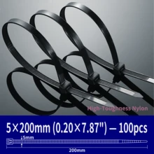 Nylon Cable Tie, Self-Locking Zip Tie, Multiple Sizes Available - Self-locking Nylon Cable Ties - View 16