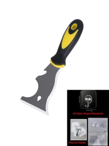 15-In-1 Multi-Function Paint Scraper Tool, Putty Knife With Non-Slip Ergonomic Handle, Caulk Remover, Suitable For Wallpaper, Paint Residue, Tile Installation And Home Renovation - Multicolor - View 10