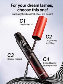 CLIO Kill Lash Mascara 7g, Slim Brush Head Lash Extension, Long-Lasting Curl, Smudge-Proof Daily Eye Makeup - View 2