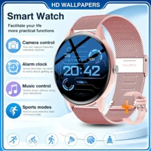 ERUN Unisex Smartwatch With Wireless Calling (Make/Receive Calls) And Pedometer Function, Compatible With IOS And Android Phones. Ideal Gift For Christmas, Thanksgiving And New Year, Perfect For Friends And Family. - View 16