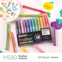 Languo New Erasable 12/36 Colors Whiteboard Markers, Adheres To Whiteboard, Glass, Ceramic, Plastic Surfaces, Suitable For Office, School Teacher's Day Drawing Teaching And Home Learning Whiteboard Teaching - Sets - View 3