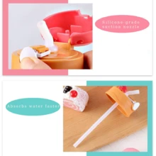 1pc 400ml/13oz Cartoon Straw Water Cup, Dual Handle Straw Cup, Safety Lock, Convenient Strap, Suitable For Daily Use - Multicolor - View 5