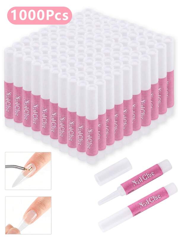 Super Strong Nail Glue For Acrylic Nails And Press-On Nails – Long-Lasting Professional Adhesive, 2g (0.07oz) Each
