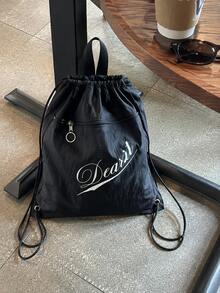 Men Functional Backpacks - ブラック - View 8