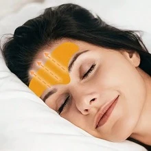 20pcs Forehead Wrinkle Patches - Non-Irritating, Firming Face Stickers, Face Patches - Multicolor - View 1