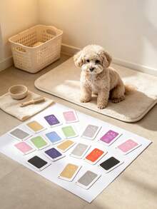 Inkless Pet Paw Print Kit - No-Mess Clean Touch Ink Pad For Dogs And Cats, With Printing Cards For Pet Memorial Keepsake - Small - View 1
