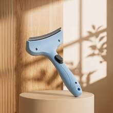 1 chiếc bàn chải chải lông cho chó mèo, dụng cụ loại bỏ lông rụng hiệu quả, làm mượt và gỡ rối lông, nhanh chóng loại bỏ lớp lông tơ thừa, nhẹ, di động, phụ kiện chăm sóc chải lông thú cưng hàng ngày tiện dụng tại nhà - Nhiều màu - Xem 7