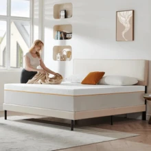 20cm Memory Foam Hybrid Pocket Spring Mattress - Multicolor - View 2