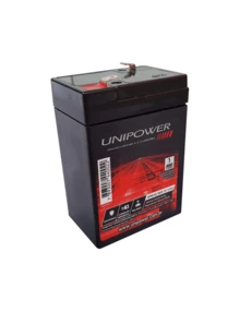 Bateria Unipower 6v 4,5ah Up645seg R - Preto - Visão 1