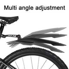 Bicycle Mudguard, Mountain Bike Quick Release Extended Mudguard, Suitable For 26/27.5/29 Inch Bicycle Riding Accessories - Black - View 3