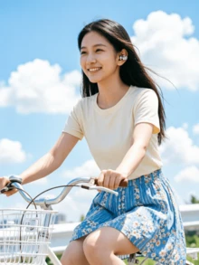 Earphone Bluetooth TWS, Model Kait Telinga, Dengan Aksen Berlian Imitasi dan Dekorasi Angsa; Kualitas Suara Definisi Tinggi dan Mikrofon untuk Panggilan; Kompatibel dengan Perangkat dan Android; Ideal untuk Olahraga Luar Ruangan, Perjalanan, dan Penggunaan di Dalam Mobil - View 5