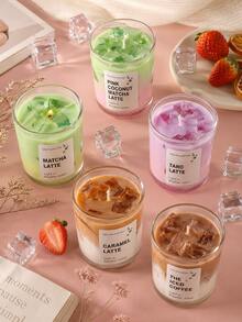 1 buah Lilin Aromaterapi Gel Matcha Latte, Lilin Dekoratif Cangkir Kaca Kopi Dingin, Cocok untuk Dekorasi Pesta, Dekorasi Rumah, Dekorasi Kamar, Hadiah Ulang Tahun, Properti Foto, Hadiah untuk Wanita - Berbagai spesifikasi dan gaya - View 10