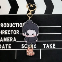 1pc/3pcs/6pcs Cartoon Anime Keychain, Suitable For Back To School Backpack Key Decoration, Halloween, Party Decoration, Holiday Decoration, Car Pendant, Party Gift, Back To School Gift, Perfect Gift For Fans. - Multicolor - View 5