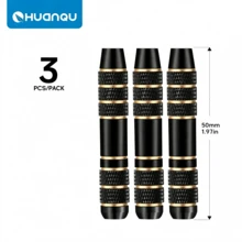 HUANQU 3pcs Professional Copper Dart Quiver, Durable Metal Dart Copper, High Quality And Long-Lasting, 2BA Universal Size, Fits All Dart Tips And Shafts, Suitable For Beginners And Professional Level Training, Professional Darts Competition Accessories, Perfect Gift For Easter, Ramadan, Birthday - Multicolor - View 12