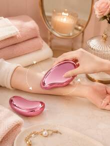 Dụng cụ tẩy lông nano bằng kính, đá tẩy lông pha lê tái sử dụng, thiết kế nhỏ gọn công thái học, dụng cụ tẩy lông cơ thể thủ công, phù hợp cho chân, tay, lưng và chăm sóc cơ thể, phụ kiện làm đẹp tẩy rửa được, dùng trong phòng tắm - Nhiều màu - Xem 10